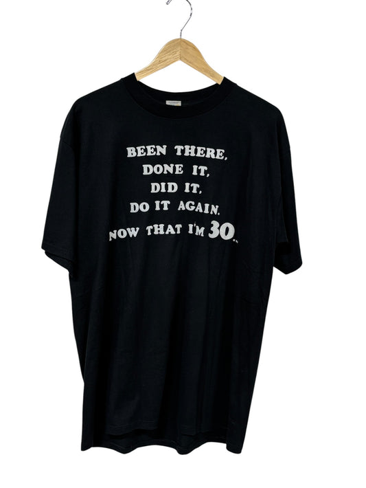 Vintage 90's Buck Off Been There Done That Graphic Tee Size XL
