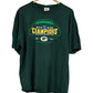 Vintage 00's Green Bay Packers Division Champions NFL Graphic Tee Size XL