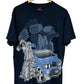 Vintage Y2K School of Hard Knocks Hip Hop Graphic Tee Size Large