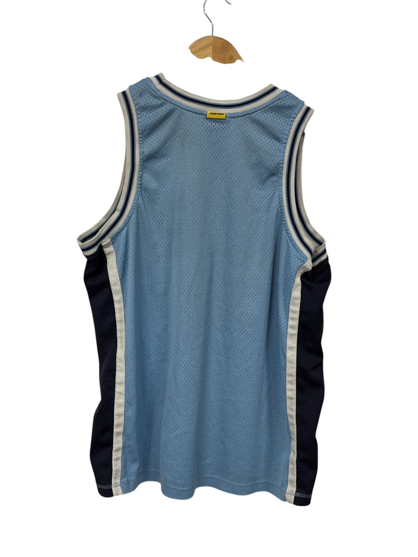 Vintage 90's Tommy Hilfiger UNC Blue 88 Basketball Jersey Size Large
