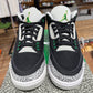Jordan 3 'Pine Green' Size 8.5