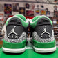 Jordan 3 'Pine Green' Size 8.5