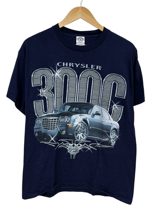 Vintage Y2K Chrysler 300C Big Print Hip Hop Graphic Tee Size Large