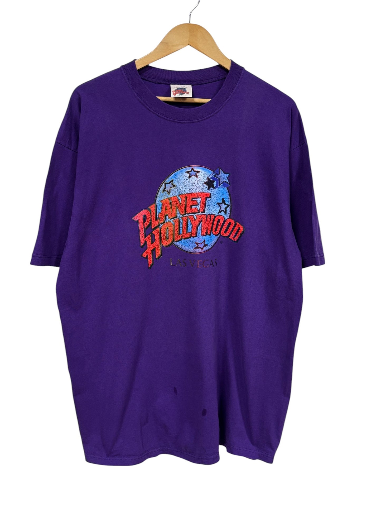 Vintage 90's Planet Hollywood Las Vegas Graphic Tee Size XL