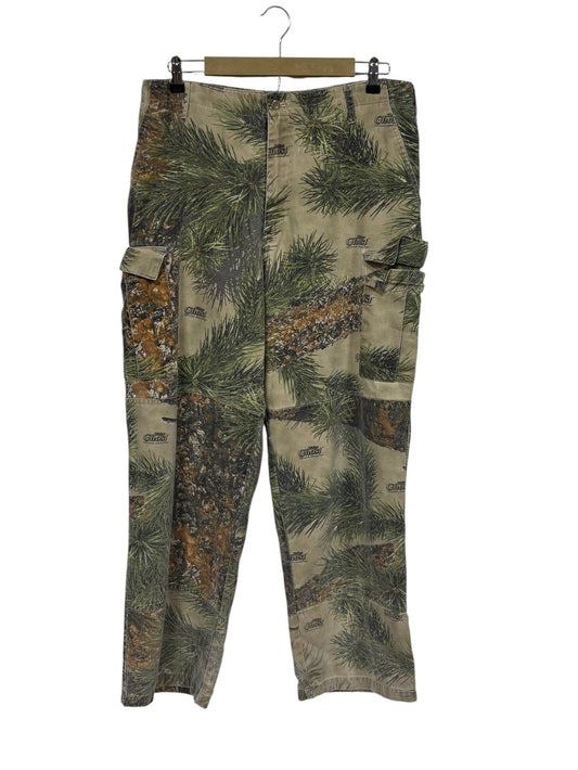 Vintage Ridge Ghost Hunting Camo Cargo Pants Size 34x31