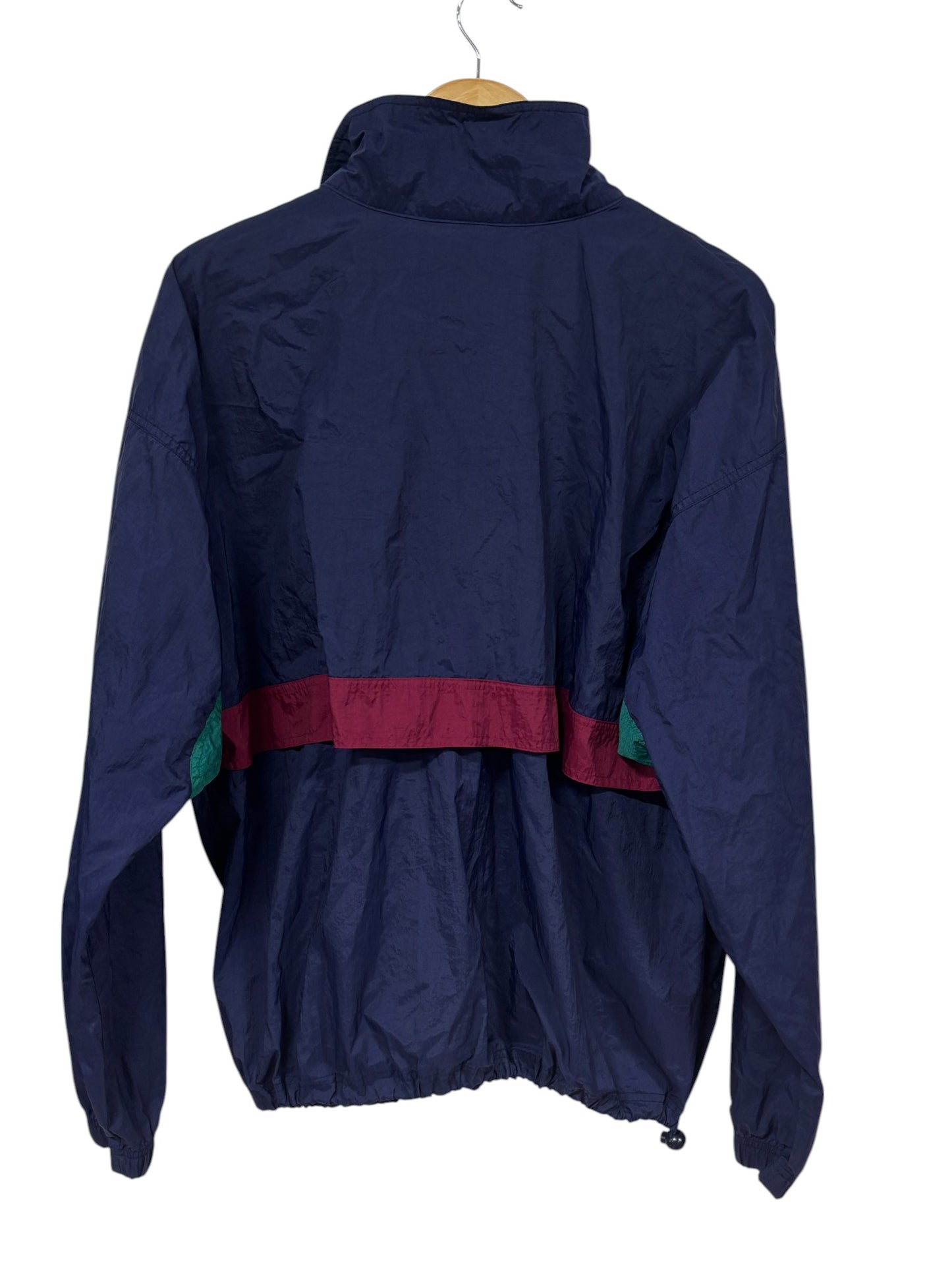 Vintage 90's Olympics Blue Windbreaker Jacket Size Large