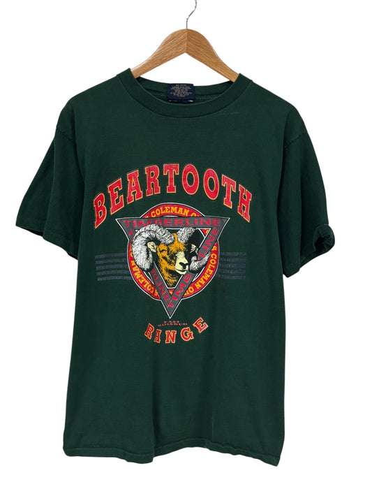 Vintage 90's Beartooth Range Ram Nature Graphic Tee Size Large