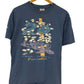 Vintage 1996 Spokane Washington Bloomsday Marathon Finisher Tee Size Large