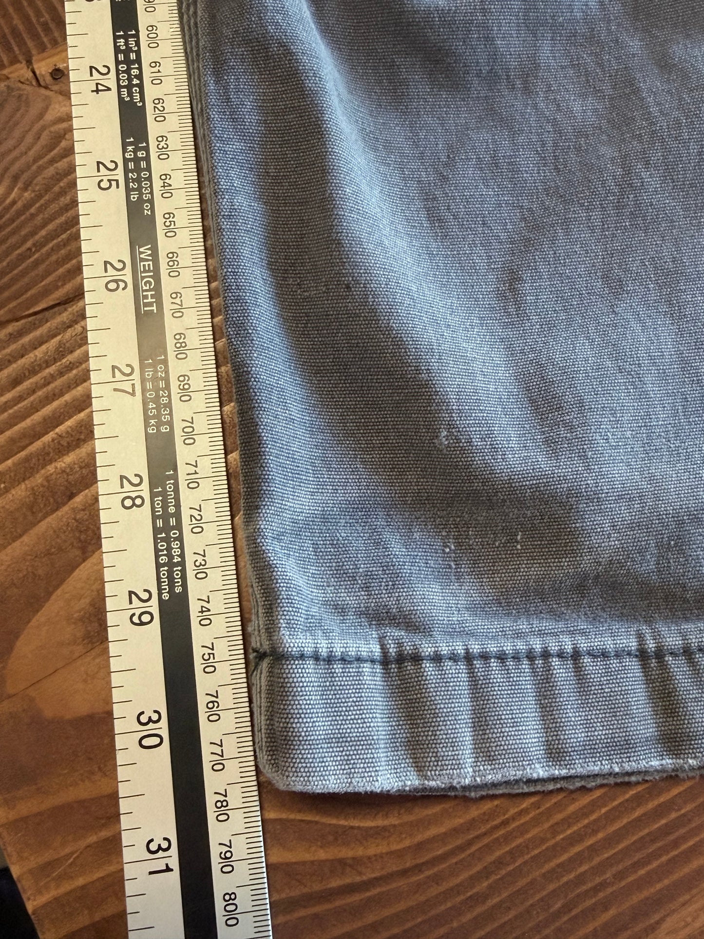 Carhartt Grey Double Knee Carpenter Pants Size 32x31