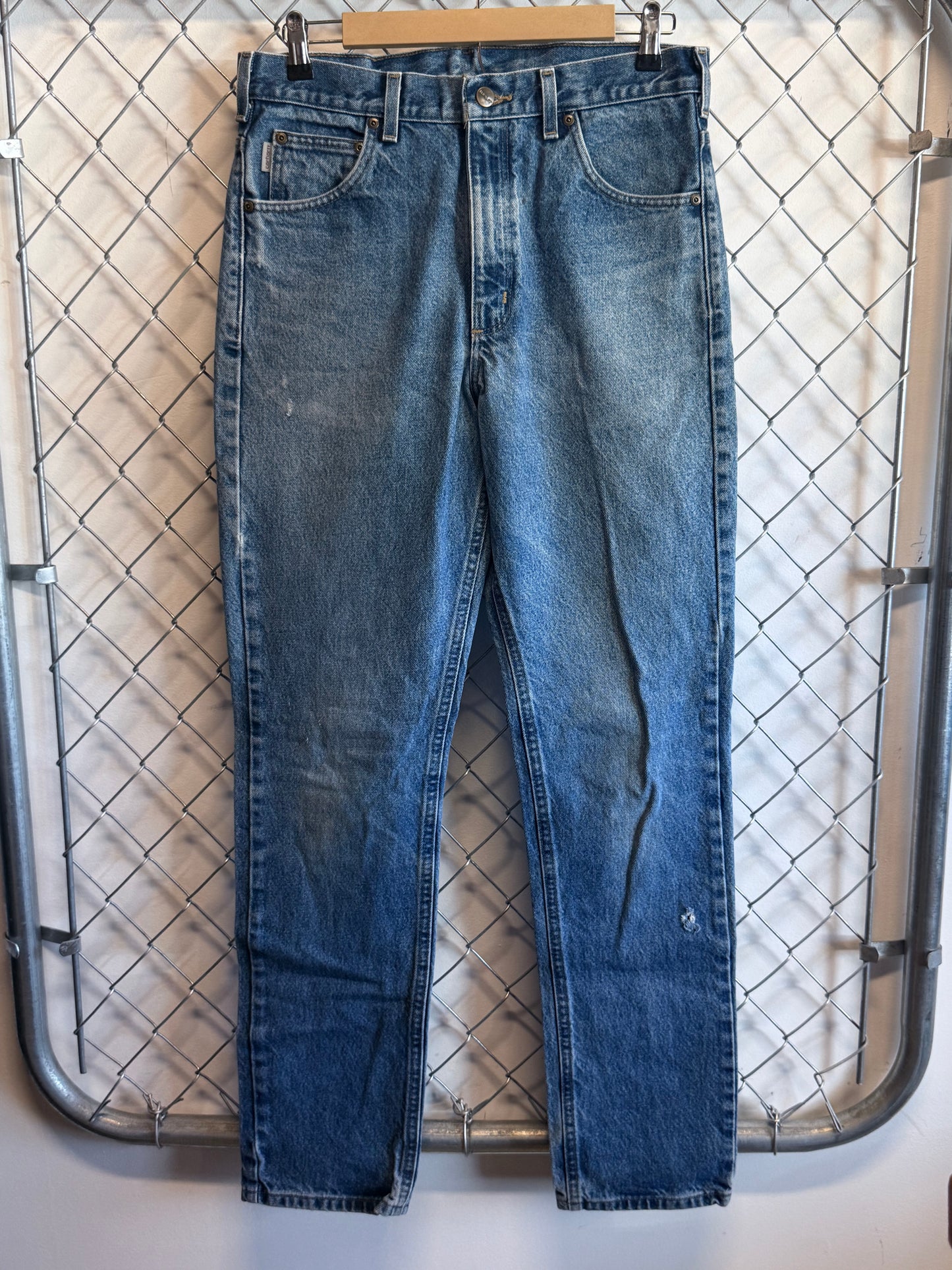Carhartt Denim Dungaree Fit Carpenter Jeans Size 32x32