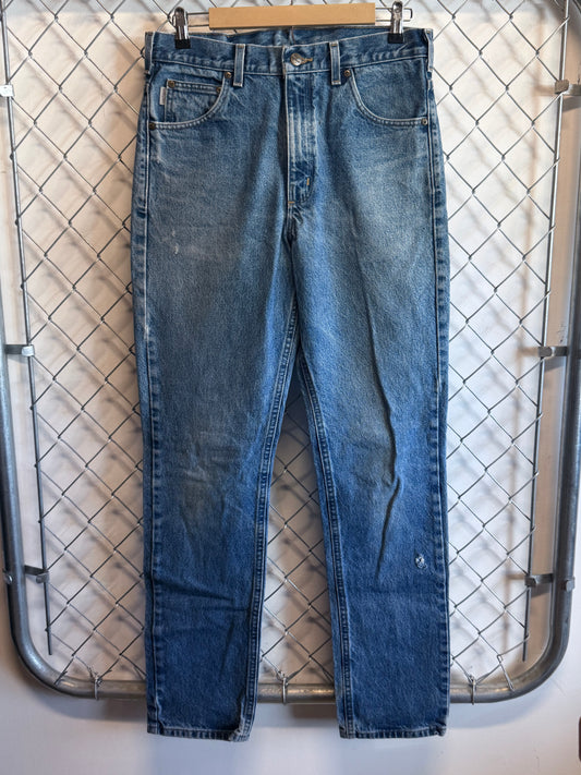 Carhartt Denim Dungaree Fit Carpenter Jeans Size 32x32