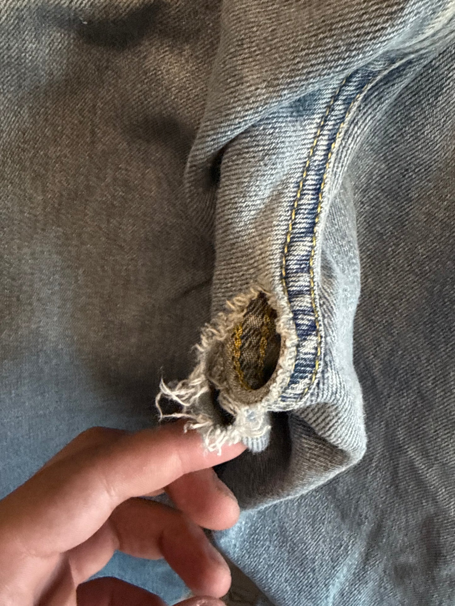 Vintage Levi's Silver Tab Baggy Denim Jeans Size 40x27