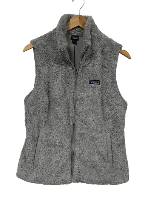 Patagonia Las Gatos Grey Zip Up Vest Size Large
