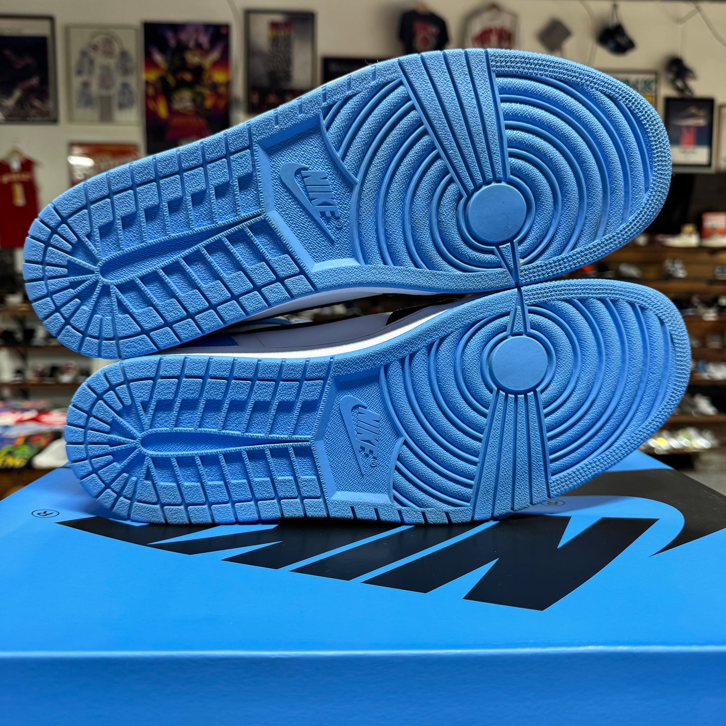 Jordan 1 'UNC Toe' Size 14