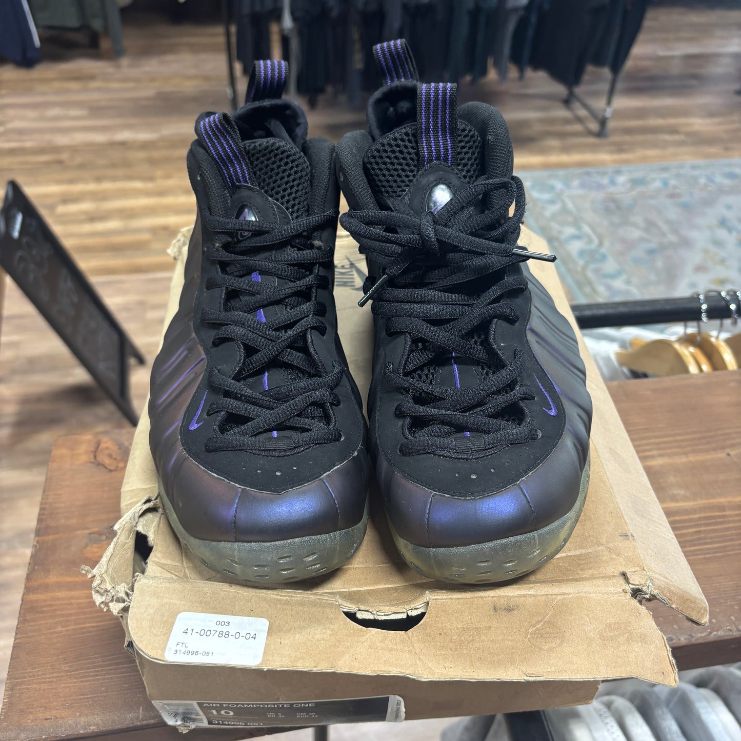Nike Foamposite One 'Eggplant (2009)' Size 10