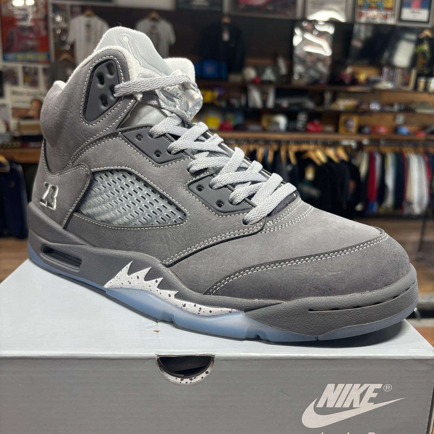 Jordan 5 'Wolf Grey' Size 10.5