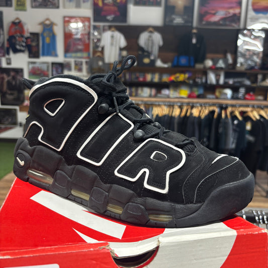Nike Air More Uptempo 'Black White' Size 10.5