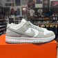 Nike Dunk Low 'Light Silver Corduroy' Size 9W/7.5M