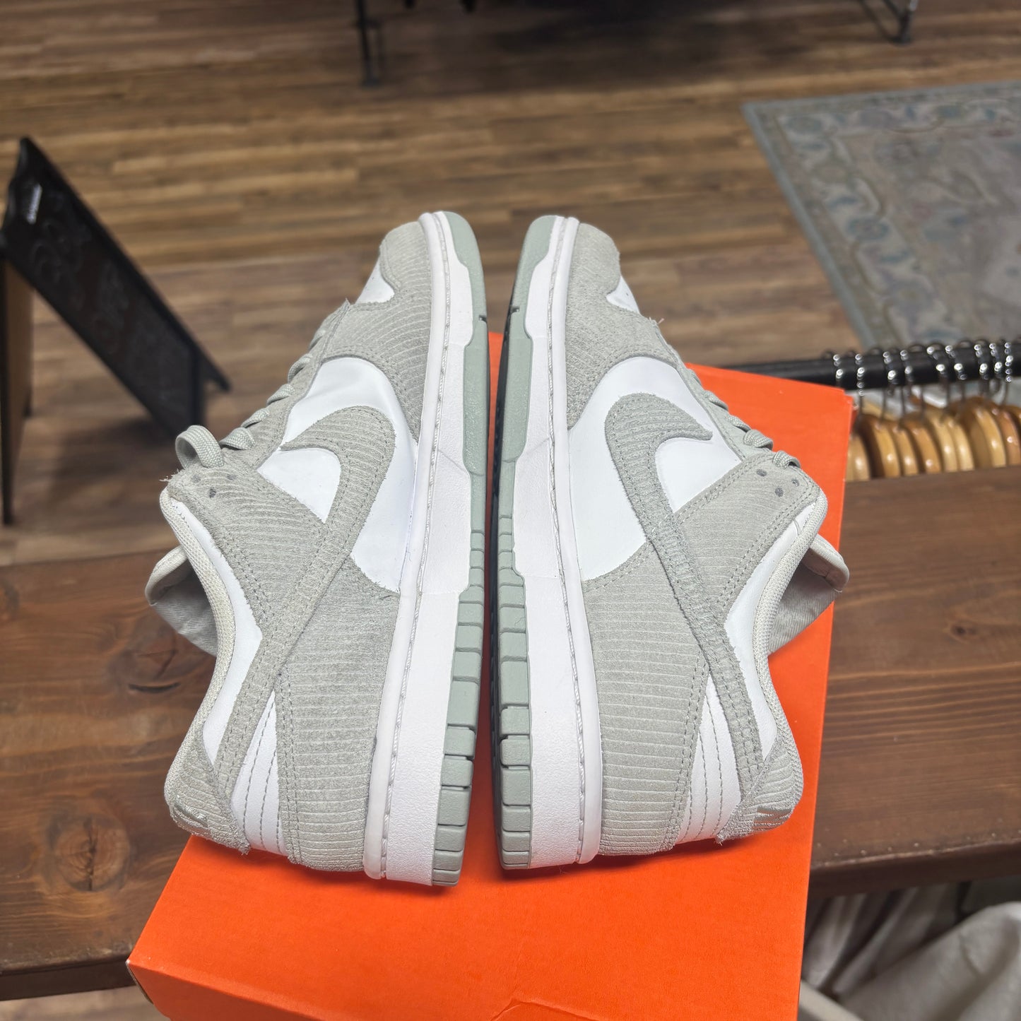 Nike Dunk Low 'Light Silver Corduroy' Size 9W/7.5M