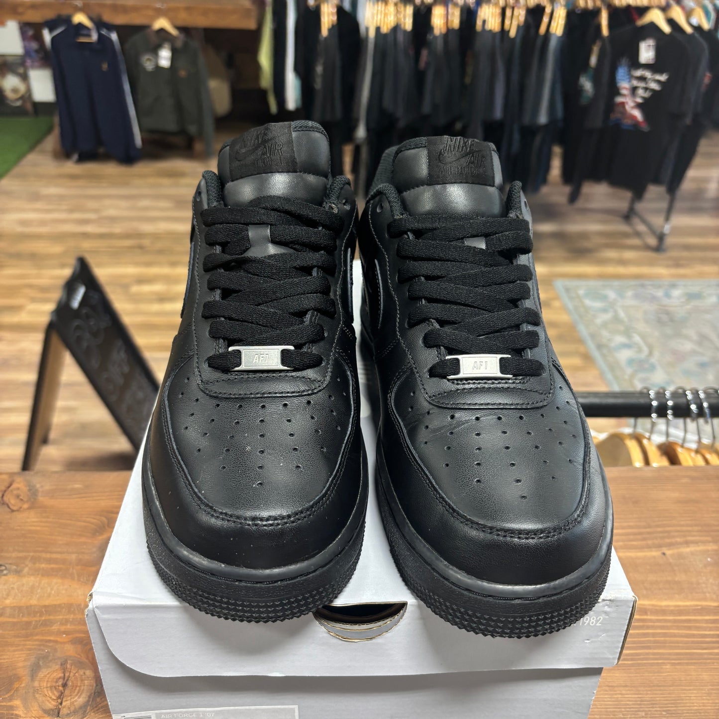 Nike AF1 Low 'Triple Black' Size 10.5