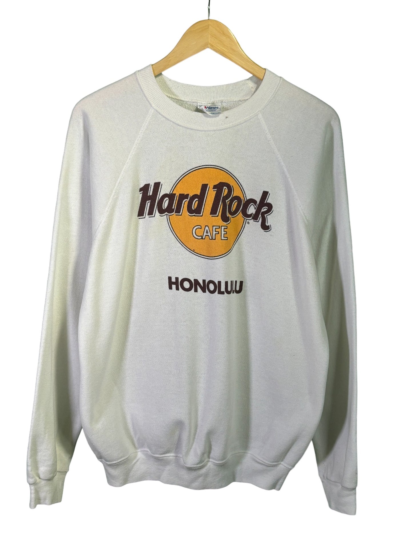 Vintage 90's Hard Rock Cafe Honolulu Hawaii Crewneck Size Large