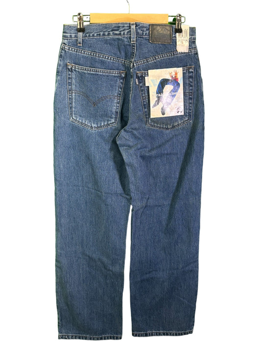 Vintage 90's Levi's SilverTab Baggy Medium Wash Jeans NWT Size 32x30