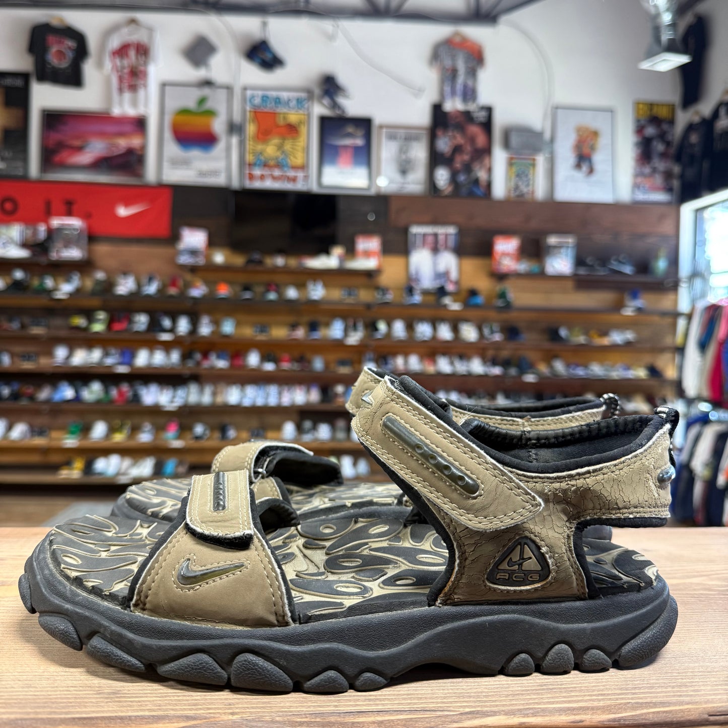 Nike ACG Sandal 'Brown Black' Size 9
