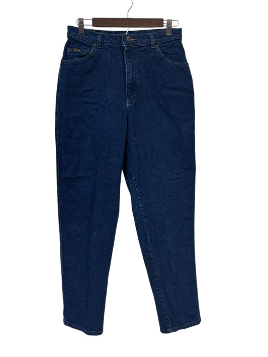 Vintage Lee Rider Dark Wash Denim Jeans Size 28x30
