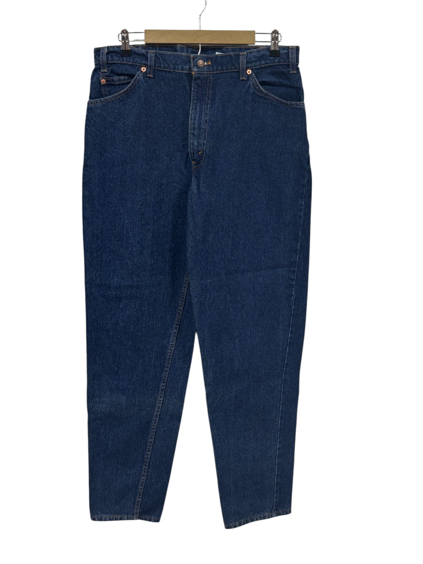 Vintage Levi's 550 Dark Wash Denim Jeans Size 35x34