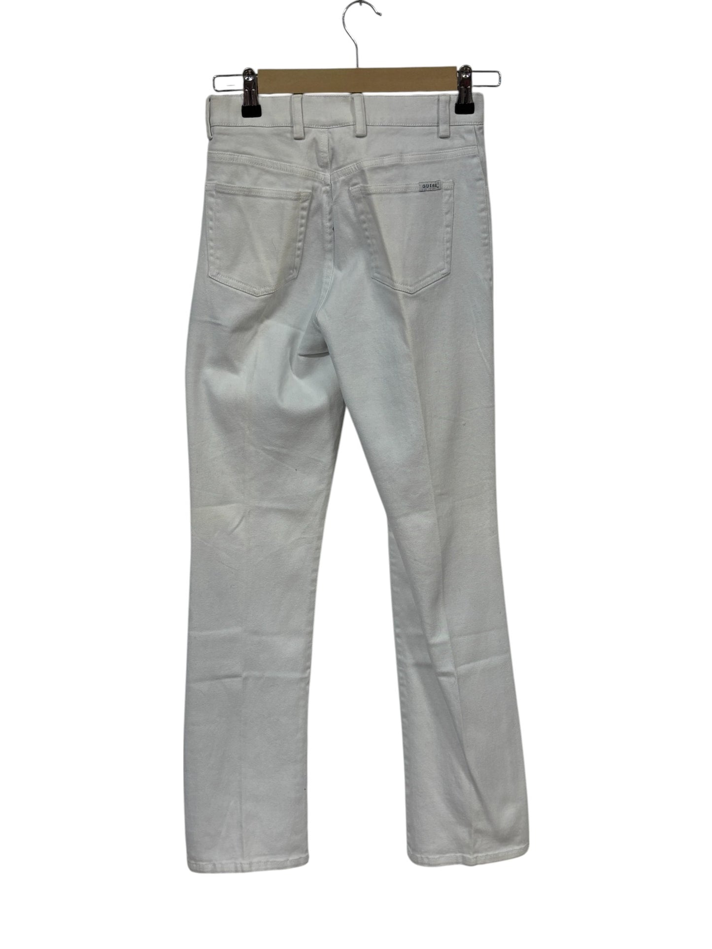 Vintage Women's Guess Jeans White Denim Size 26x30