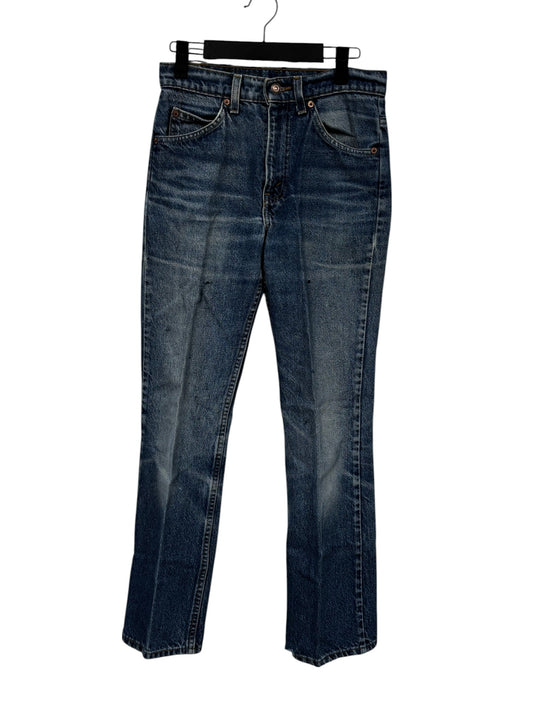 Vintage 90's Levi's Orange Tab Faded Blue Denim Jeans Size 27x29