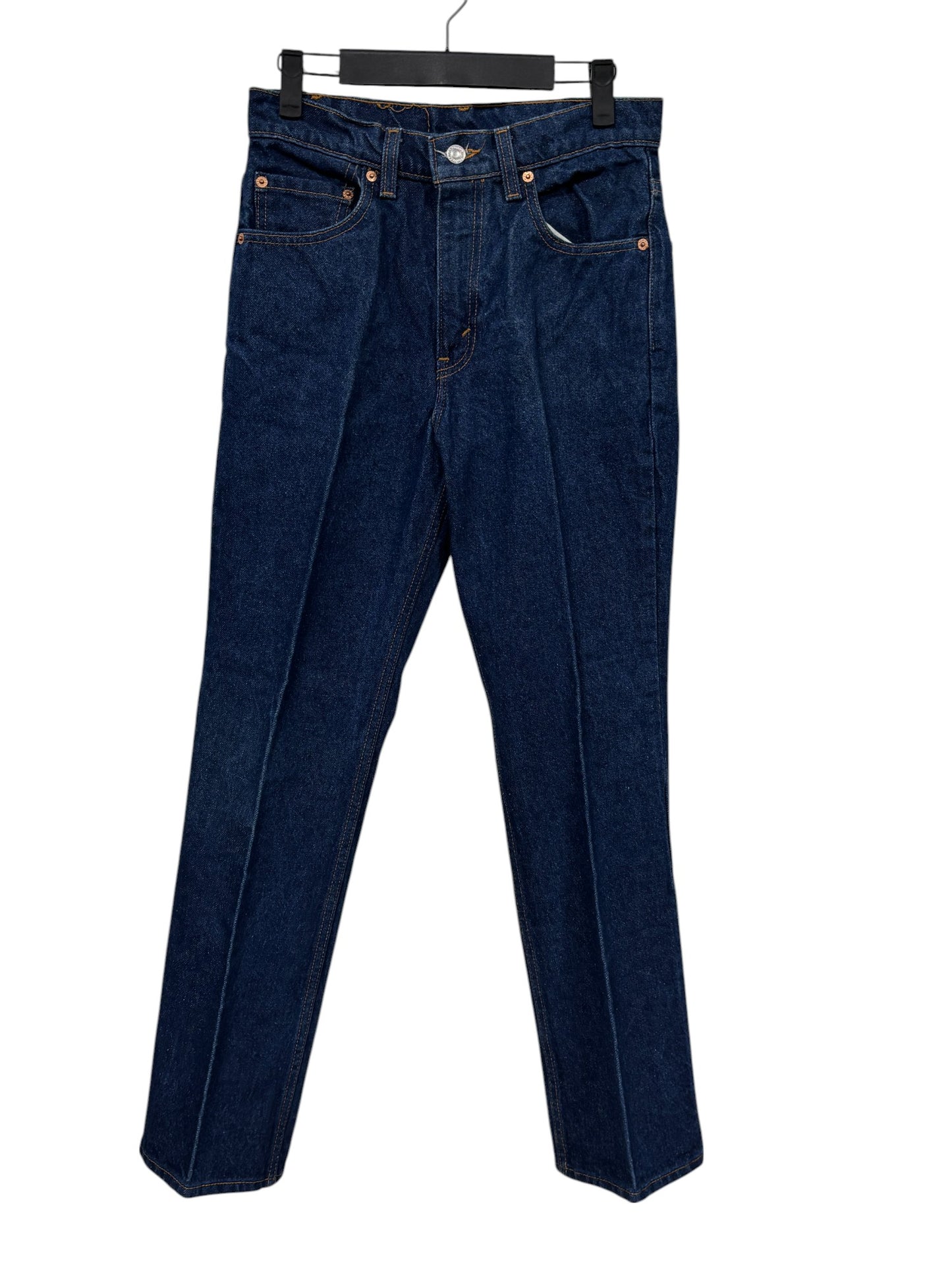 Vintage 90's Levi's Made in USA 517 Boot Cut Dark Wash Denim Jeans Size 28x31