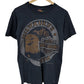 Vintage 90's Harley Davidson Milwaukee Iron Medallion Biker Tee Size Medium