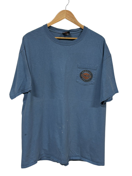 Harley Davidson Nashville Tennessee Biker Graphic Tee Size XXL