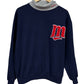 Vintage 90's Majestic Minnesota Twins Mock Neck Sweater Size XL