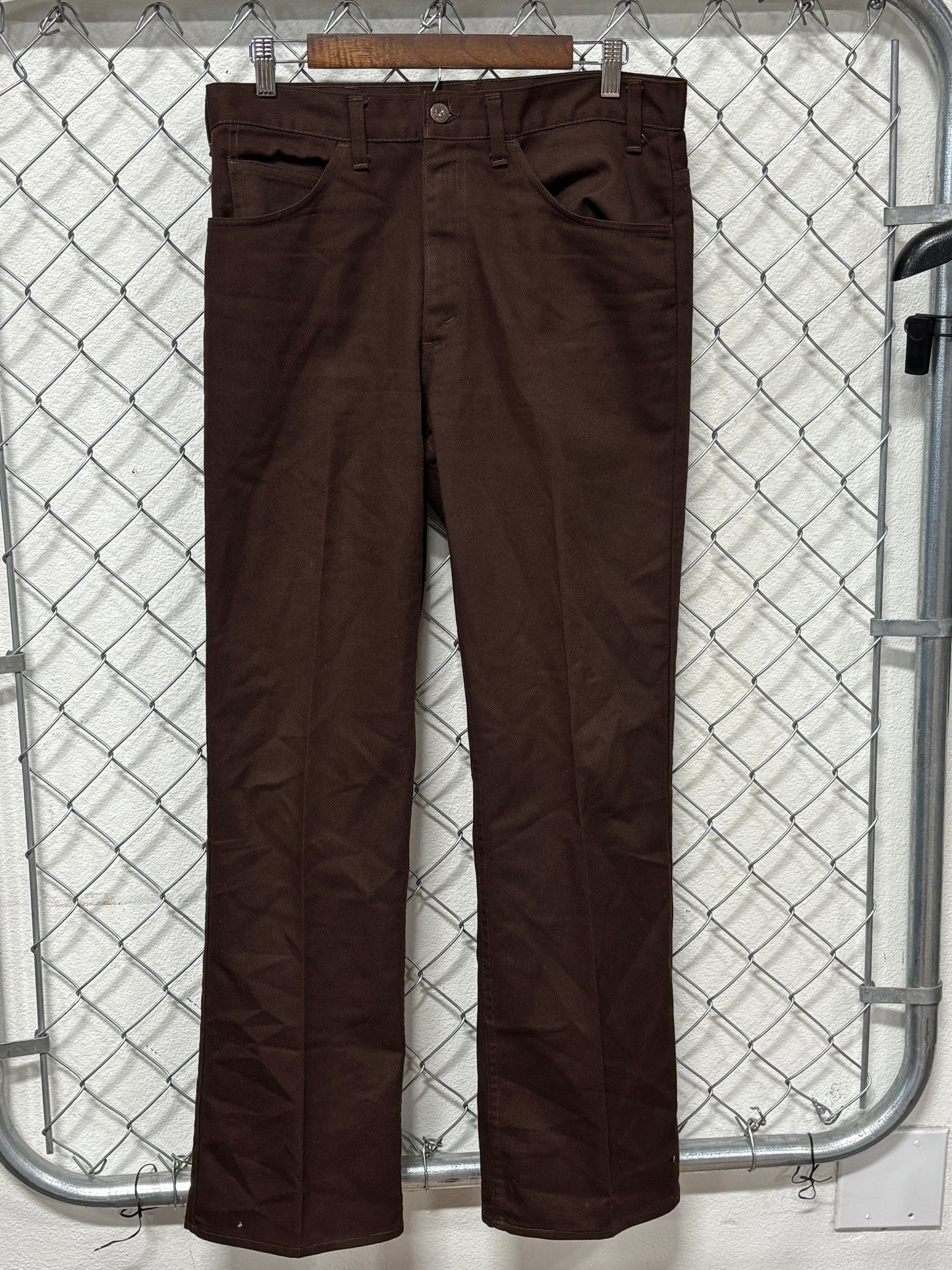 Vintage Levi's Brown Slacks Pants Size 33x30