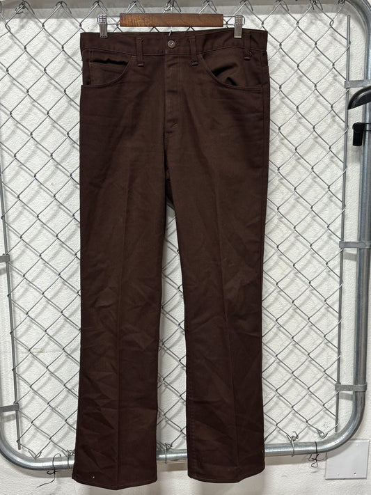 Vintage Levi's Brown Slacks Pants Size 33x30