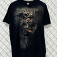 Harley Davidson Y2K Skull Biker Graphic Tee Size Large