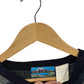 Vintage 90's Wood Land Trail Abstract Art Knit Sweater Size Large