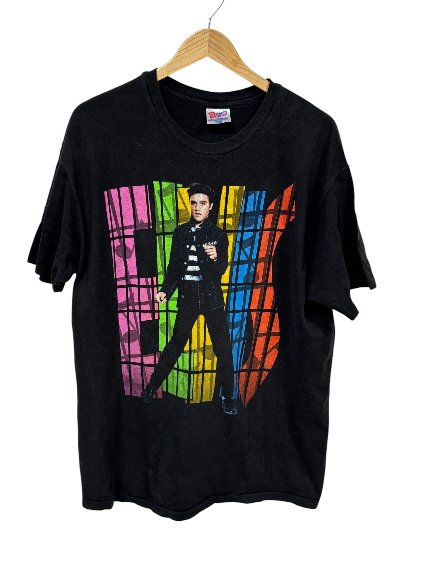 Vintage 90's Elvis Jailhouse Rock Winterland Graphic Tee Size XL