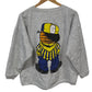 Vintage Y2K Garfield Hip Hop Outfit Cartoon Sweater Size Large