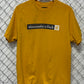 Vintage Y2K Abercrombie and Fitch Yellow Graphic Tee Size Large
