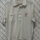 Vintage 90's Montana Grizzlies Missoula White Polo Shirt Size Large