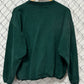 Vintage 90's Bum Equipment University Crest Green Sweater Size Large