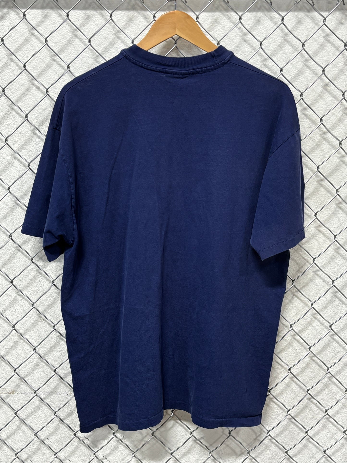 Vintage 90's San Diego Chargers NFL Navy Blue Graphic Tee Size XL