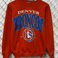 Vintage 90's Denver Broncos Old NFL Logo Sweater Size Medium