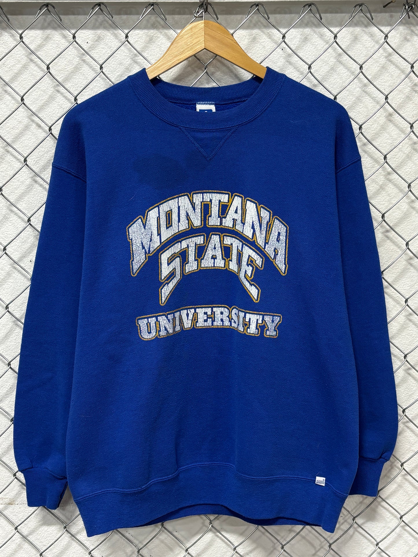 Vintage 90's Montana State University Bozeman Bobcats Sweater Size XL