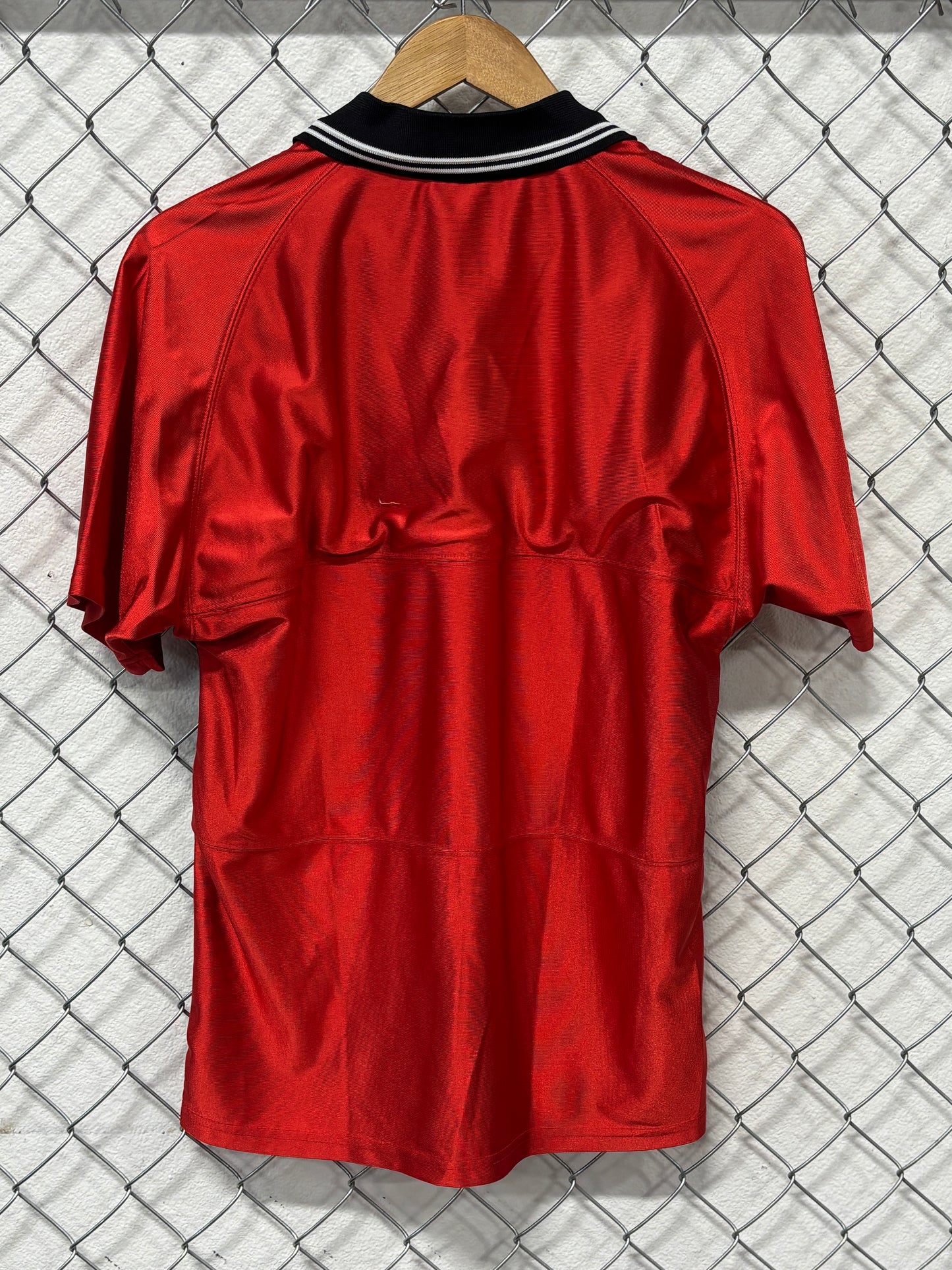 Vintage Nike Soccer Style Red Shirt Size Large