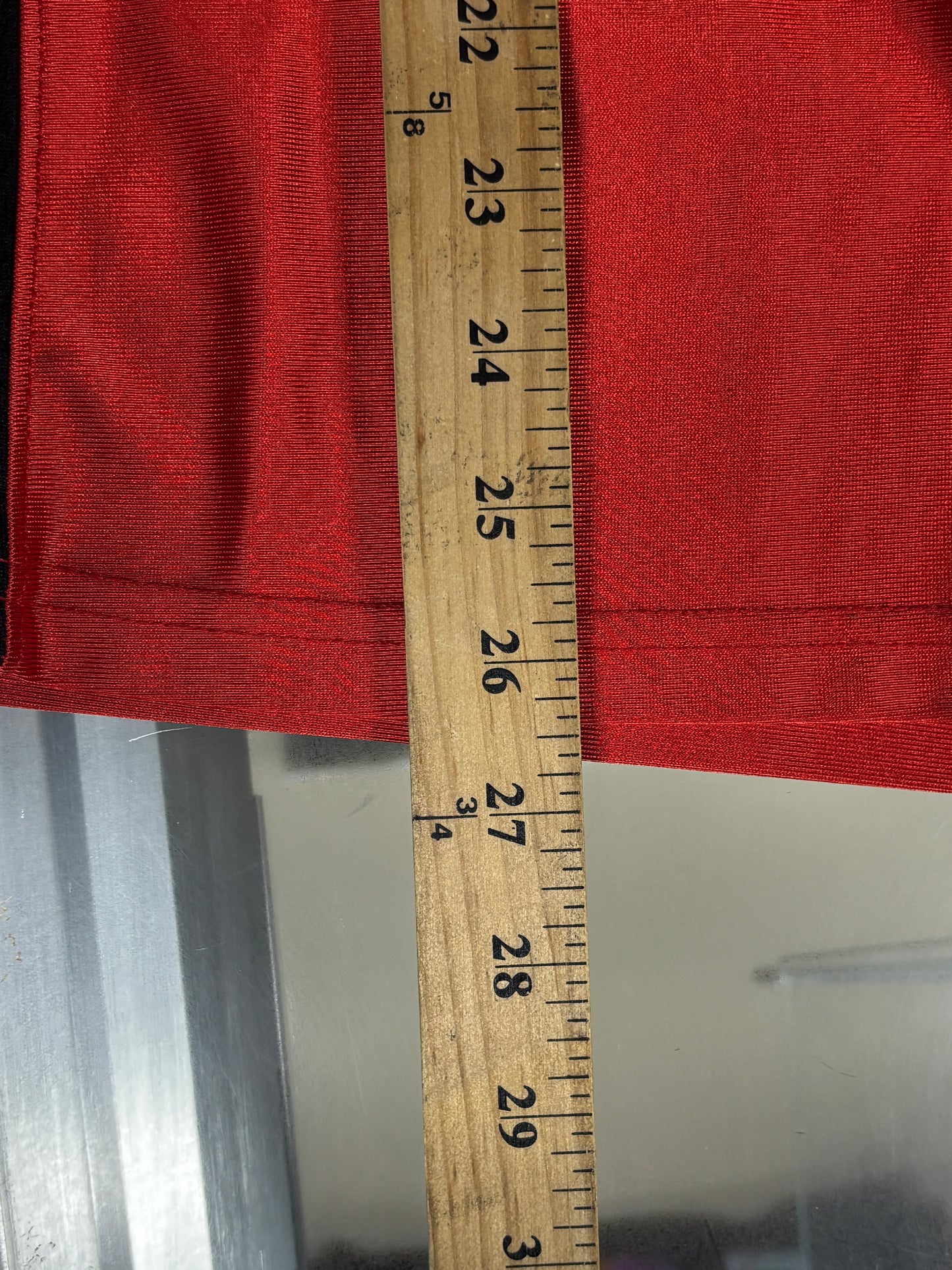 Vintage Nike Soccer Style Red Shirt Size Large