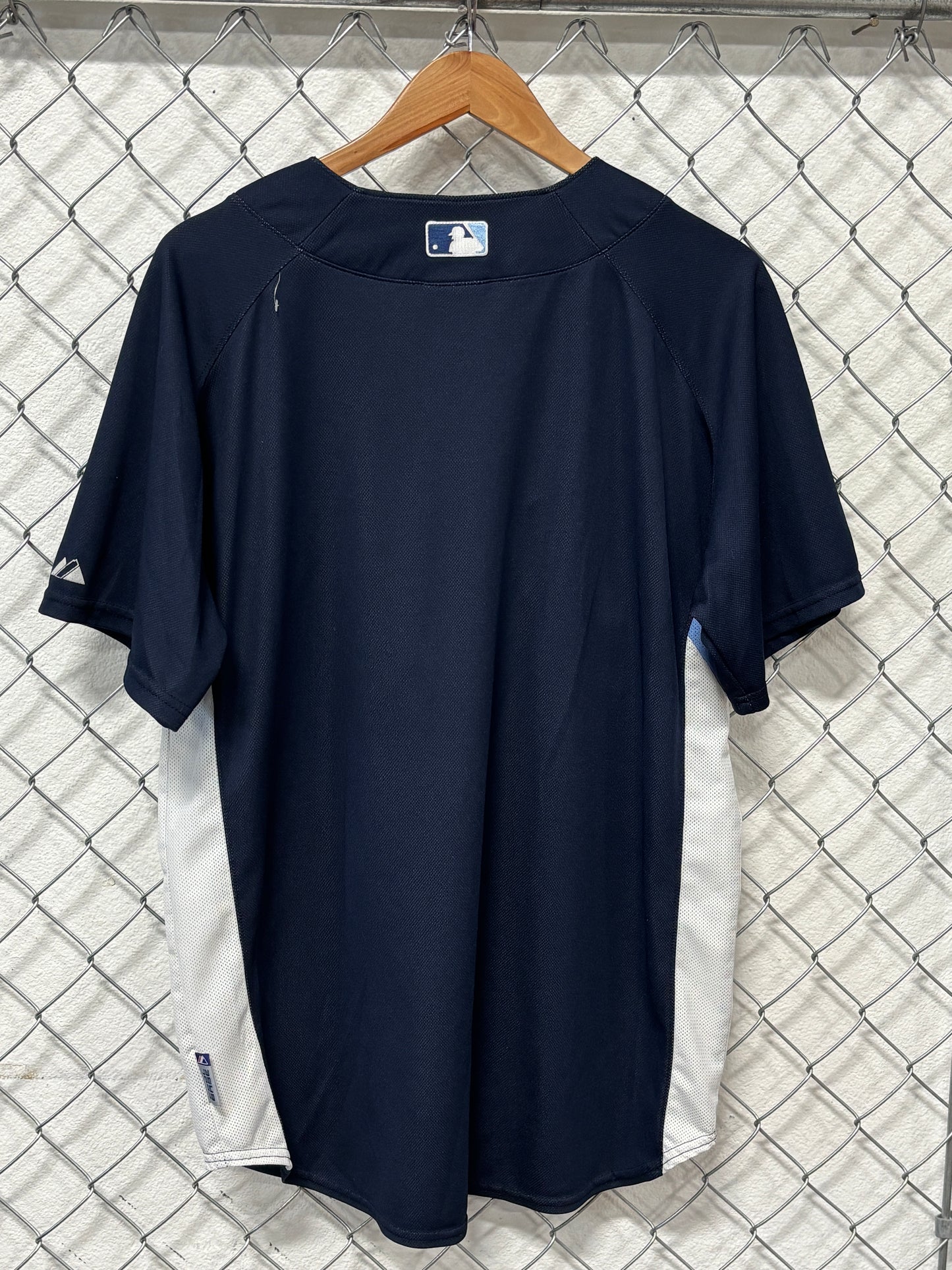 Majestic Tampa Bay Rays Baseball Jersey Size Large